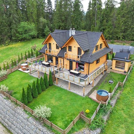 Lk Resort Lapsze Domy Z Prywatna Balia I Sauna Lapsze Niżne Exterior foto