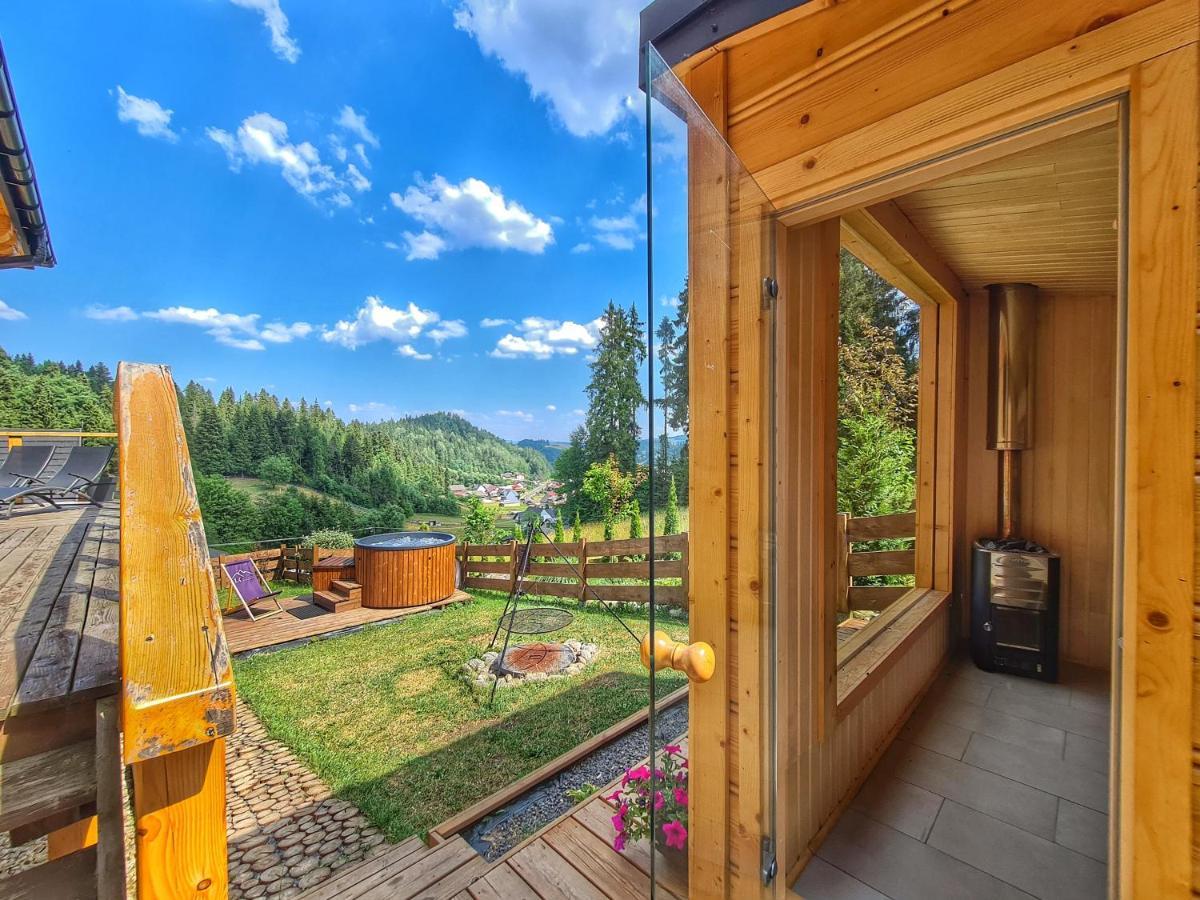 Lk Resort Lapsze Domy Z Prywatna Balia I Sauna Lapsze Niżne Exterior foto