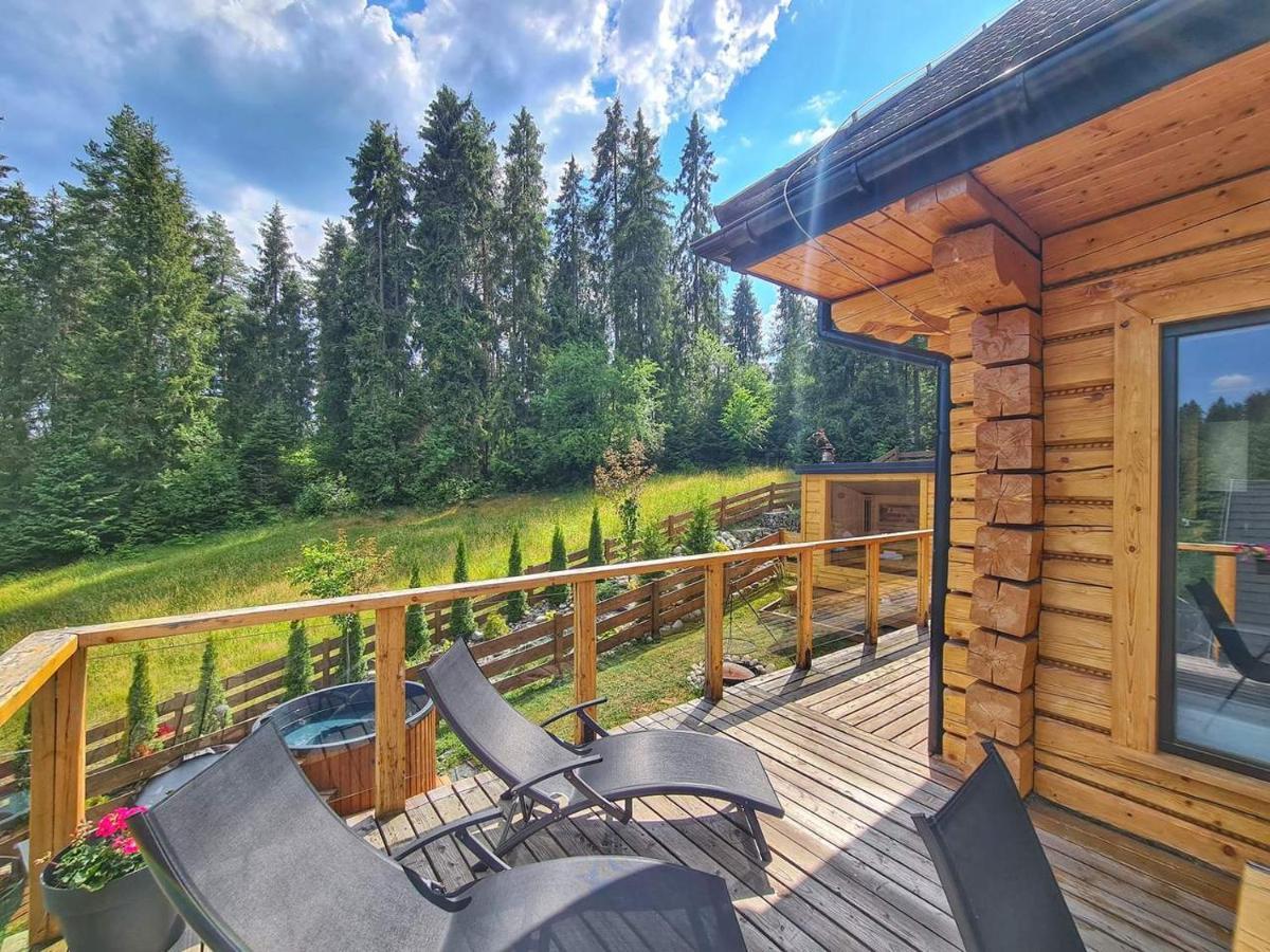 Lk Resort Lapsze Domy Z Prywatna Balia I Sauna Lapsze Niżne Exterior foto