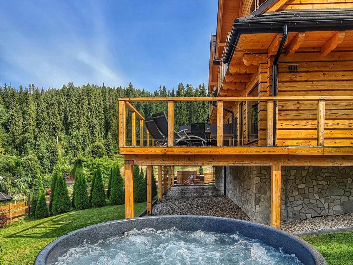 Lk Resort Lapsze Domy Z Prywatna Balia I Sauna Lapsze Niżne Exterior foto
