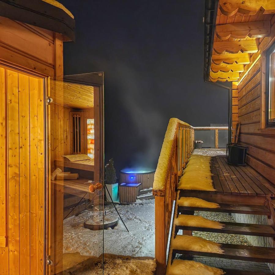 Lk Resort Lapsze Domy Z Prywatna Balia I Sauna Lapsze Niżne Exterior foto
