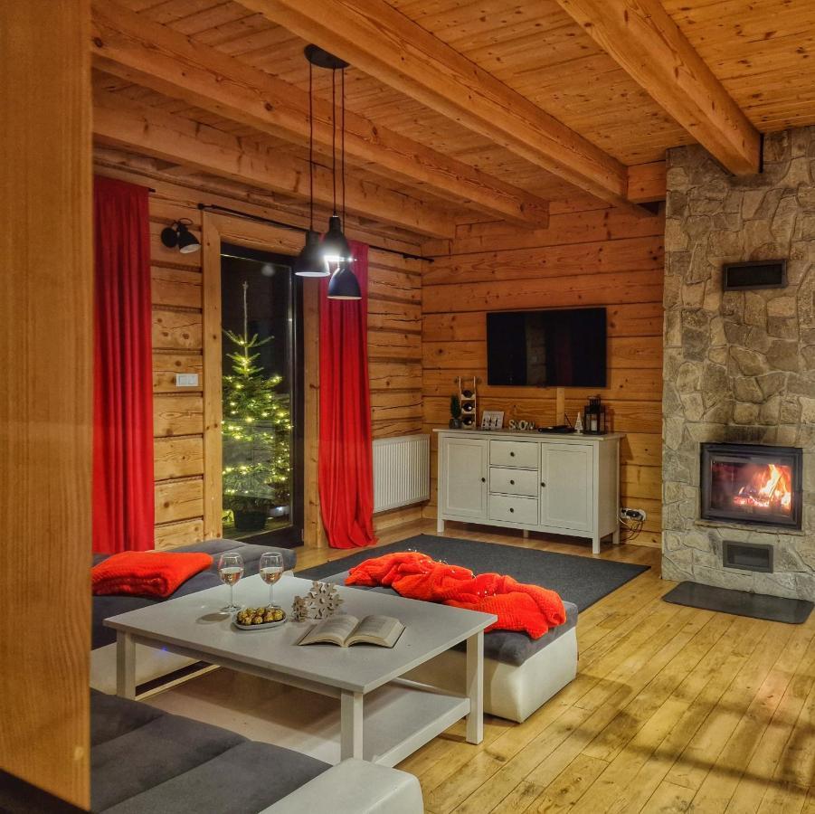 Lk Resort Lapsze Domy Z Prywatna Balia I Sauna Lapsze Niżne Exterior foto