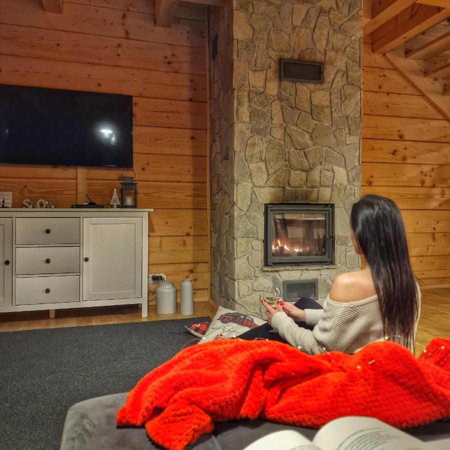 Lk Resort Lapsze Domy Z Prywatna Balia I Sauna Lapsze Niżne Exterior foto