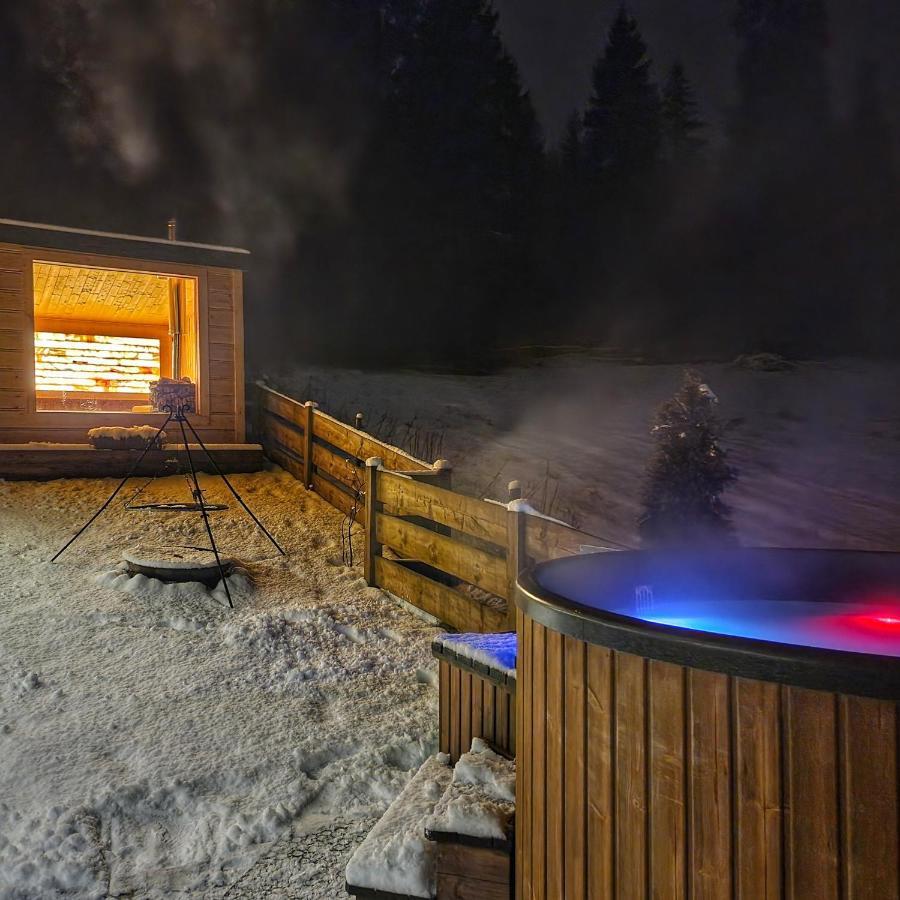 Lk Resort Lapsze Domy Z Prywatna Balia I Sauna Lapsze Niżne Exterior foto