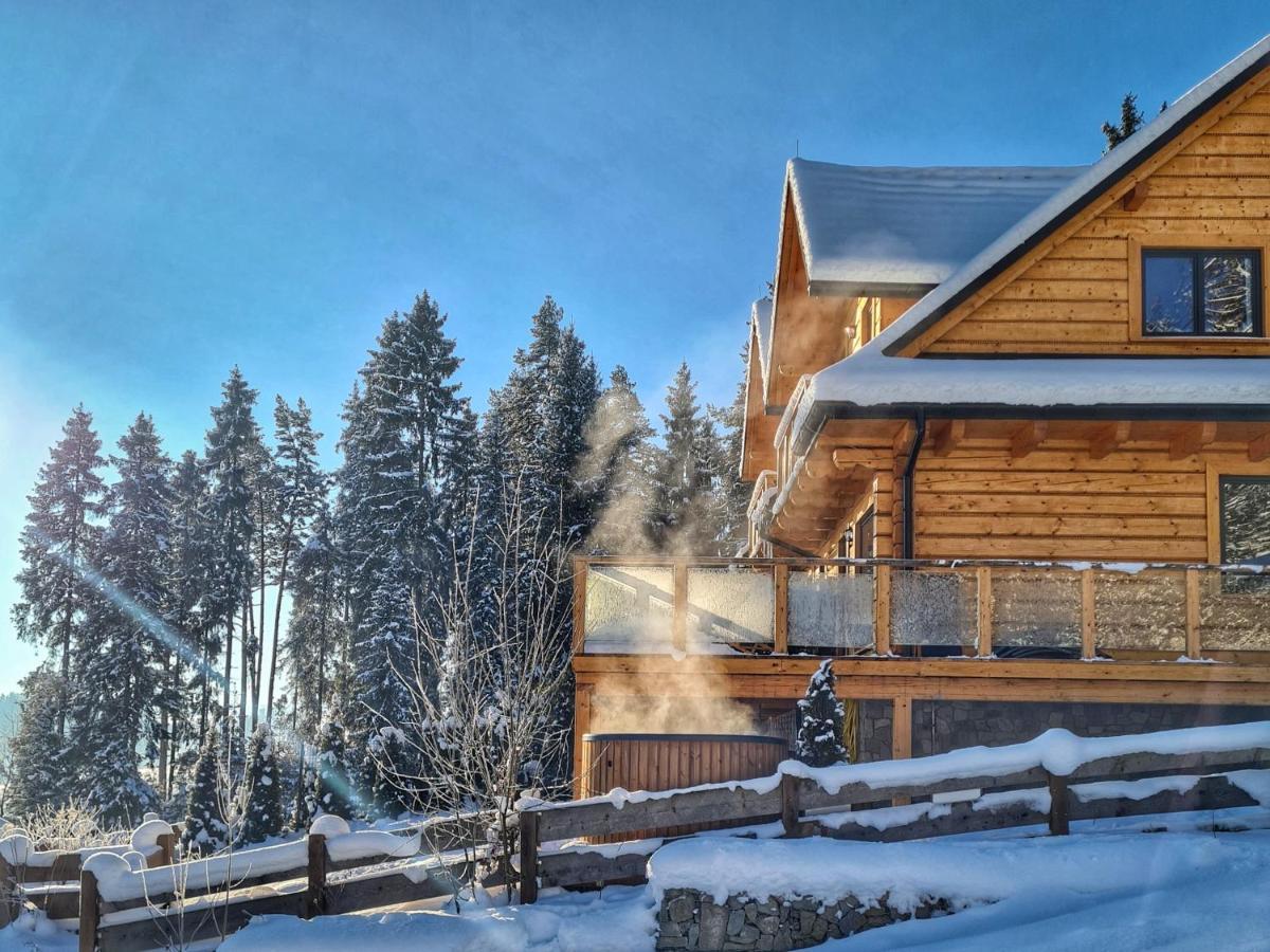 Lk Resort Lapsze Domy Z Prywatna Balia I Sauna Lapsze Niżne Exterior foto