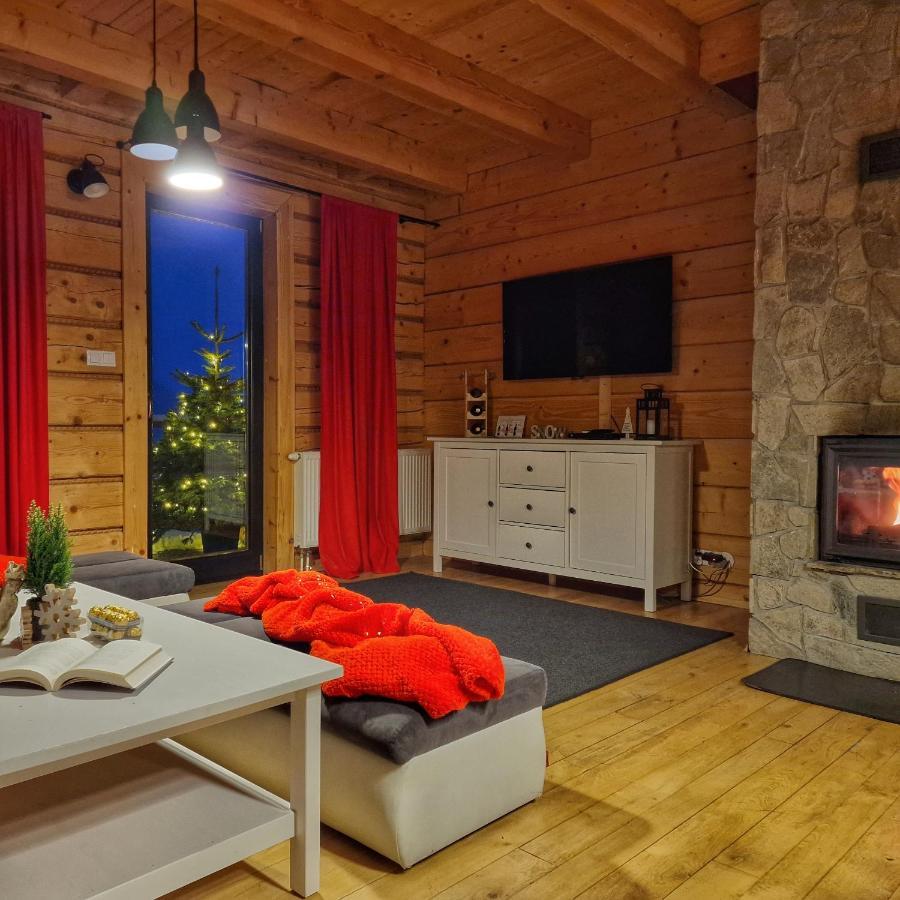 Lk Resort Lapsze Domy Z Prywatna Balia I Sauna Lapsze Niżne Exterior foto
