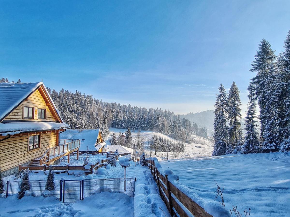 Lk Resort Lapsze Domy Z Prywatna Balia I Sauna Lapsze Niżne Exterior foto
