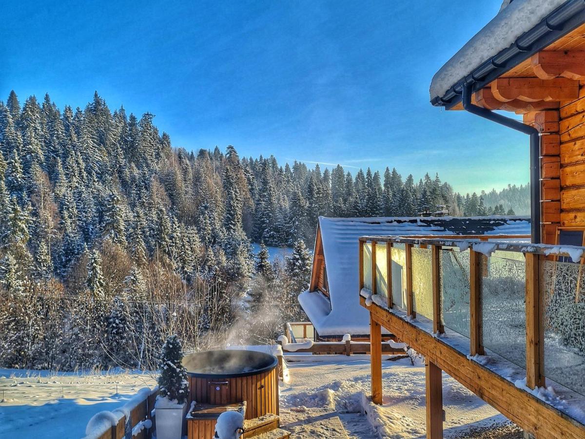 Lk Resort Lapsze Domy Z Prywatna Balia I Sauna Lapsze Niżne Exterior foto
