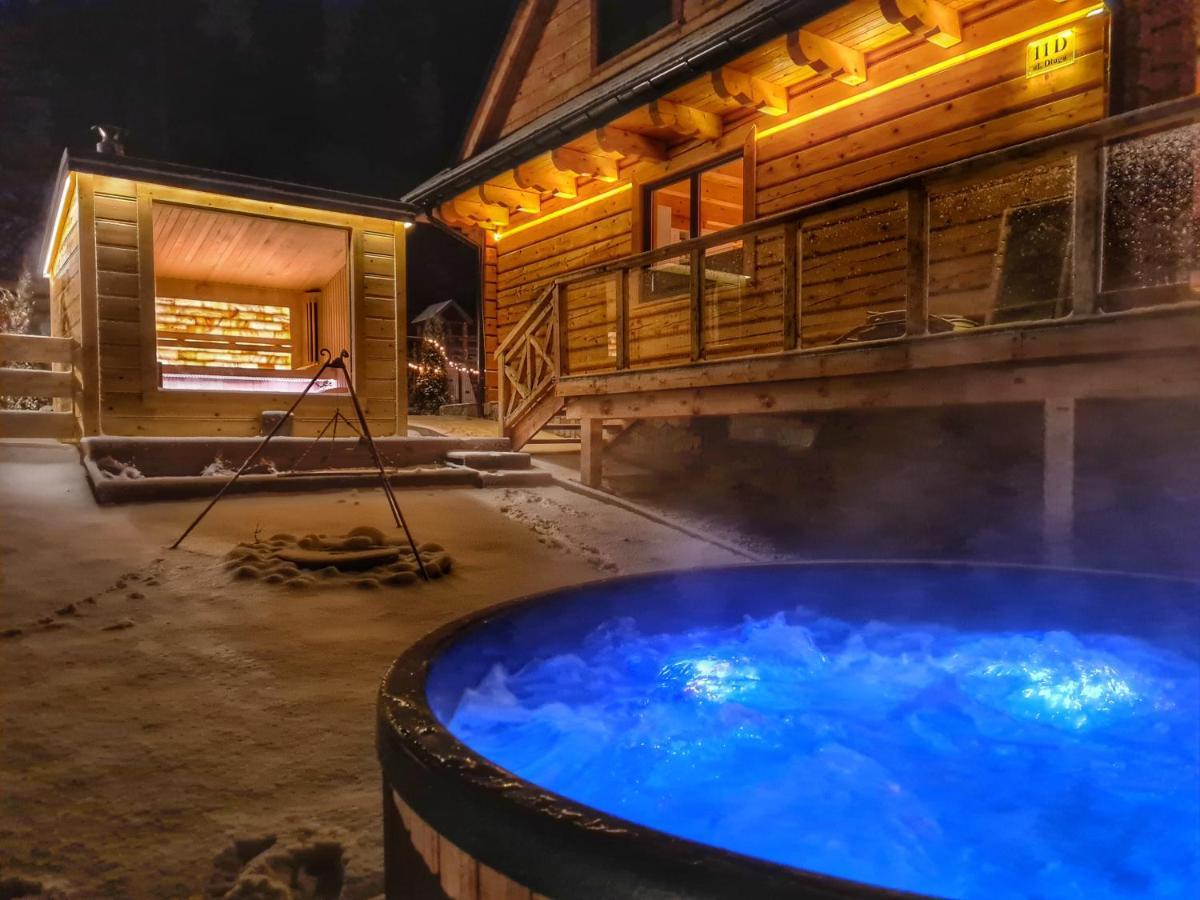Lk Resort Lapsze Domy Z Prywatna Balia I Sauna Lapsze Niżne Exterior foto