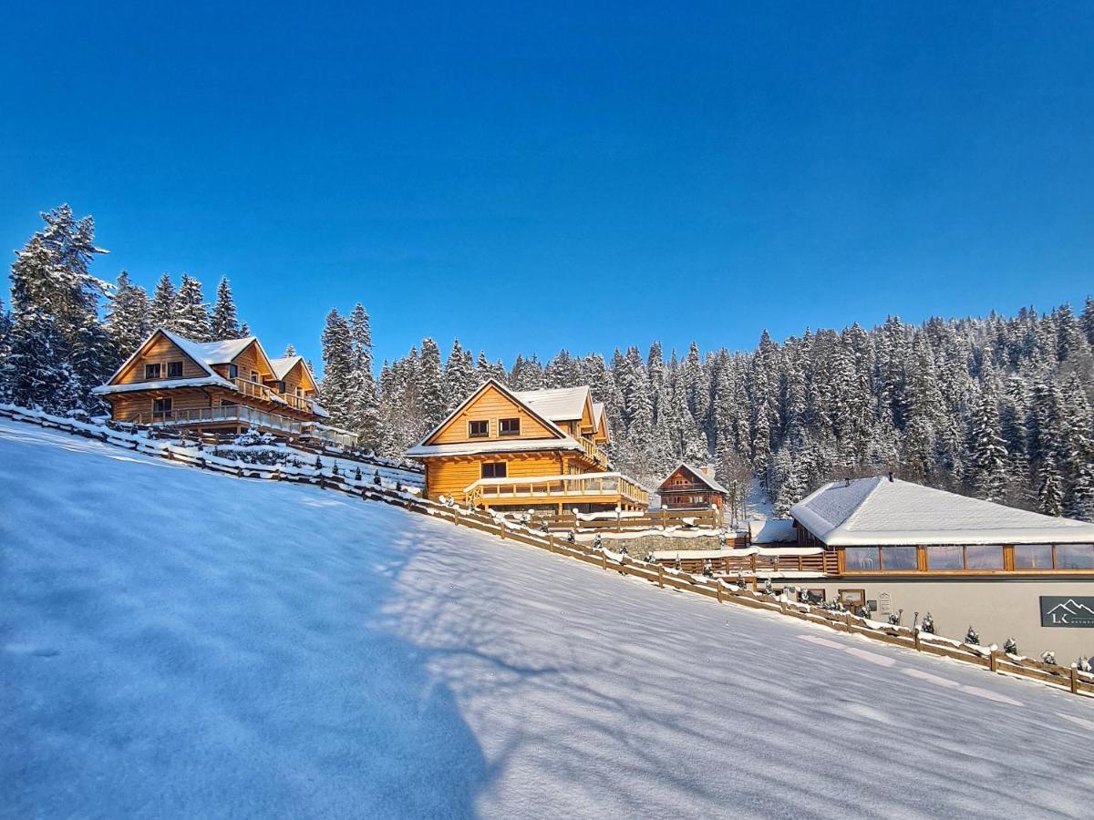 Lk Resort Lapsze Domy Z Prywatna Balia I Sauna Lapsze Niżne Exterior foto