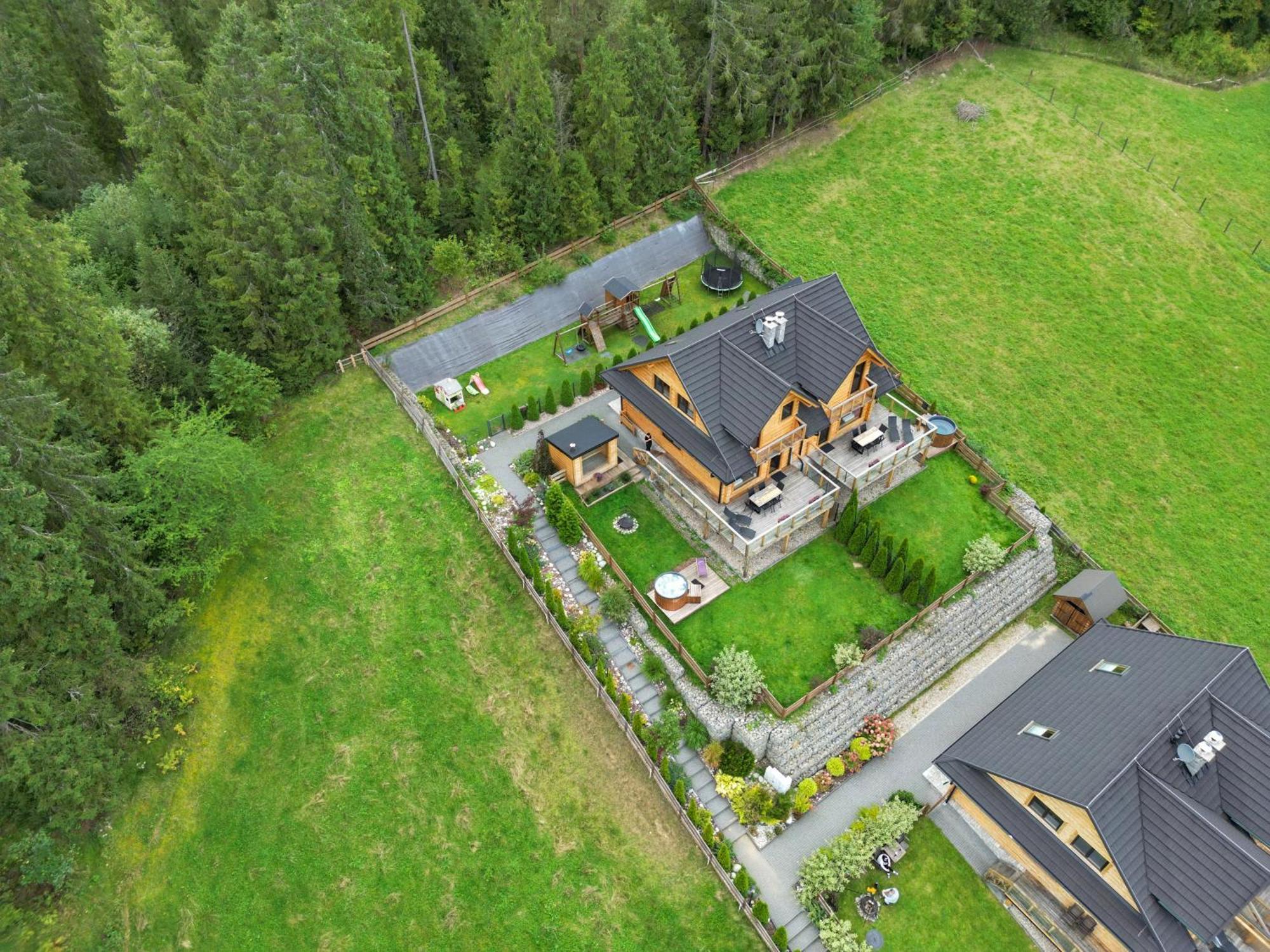 Lk Resort Lapsze Domy Z Prywatna Balia I Sauna Lapsze Niżne Exterior foto