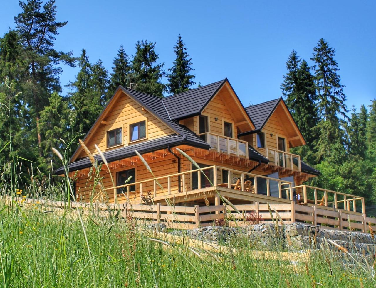 Lk Resort Lapsze Domy Z Prywatna Balia I Sauna Lapsze Niżne Exterior foto